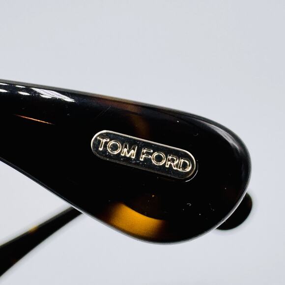 Tom Ford Sunglasses Fiore TF1195 52B Havana Frame Gradient Brown Lens 63-6-140 main image 11